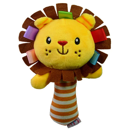Viral Vault™  Cute Stuffed Animals Baby Rattle Socks