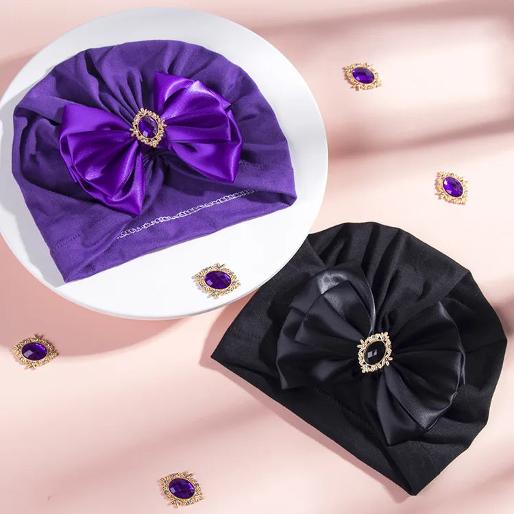 Viral Vault™ Newborn Girls Bowknot Diamond