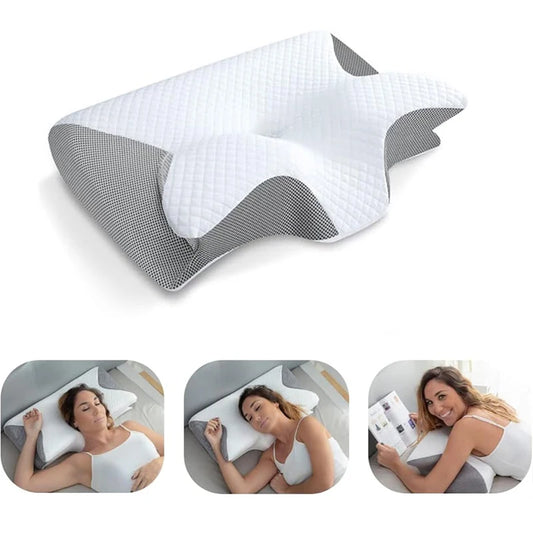 Viral Vault™ Memory Foam Cervical Pillow