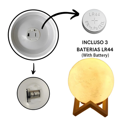 Viral Vault™  LED Moon Light Galaxy