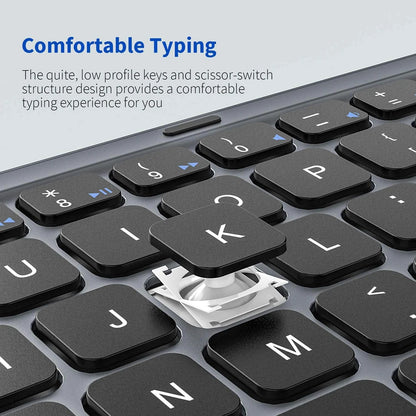 Viral Vault™  Portable Mini Wireless Bluetooth Keyboard