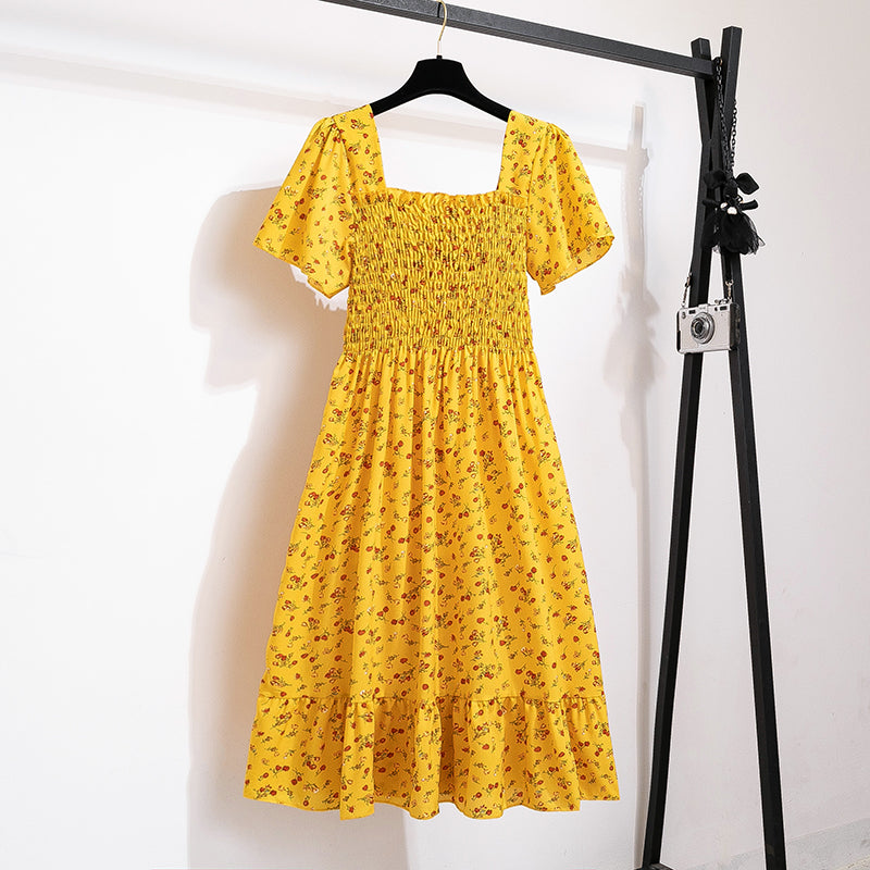 Viral Vault™ Spring Summer Chiffon Dress