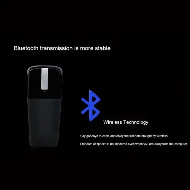 Viral Vault™ Foldable Wireless Ergonomic Arc Touch Computer Mouse