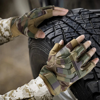 Viral Vault™ Tactical Half Finger Gloves