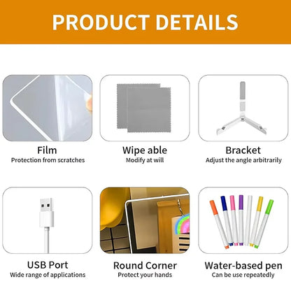 Viral Vault™ Magic Light Board Transparent