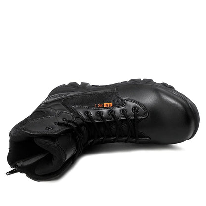Viral Vault™  Military Leather Boots