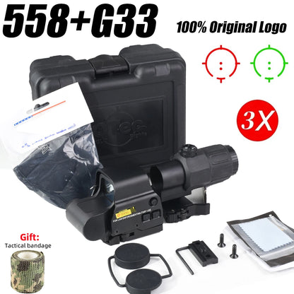 Viral Vault™ Tactical Holographic Green Red Dot Sight Hunting
