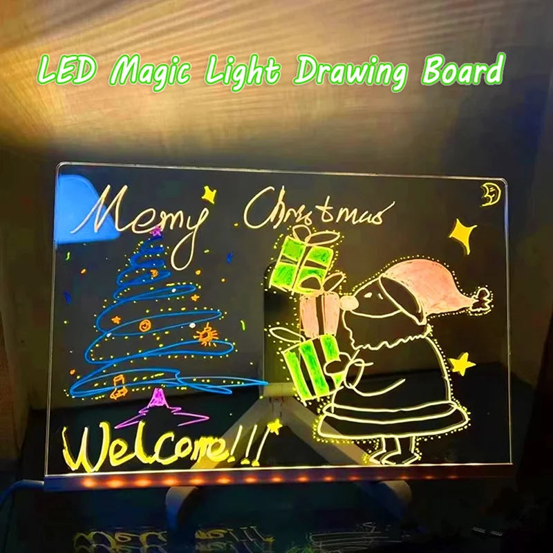 Viral Vault™ Magic Light Board Transparent