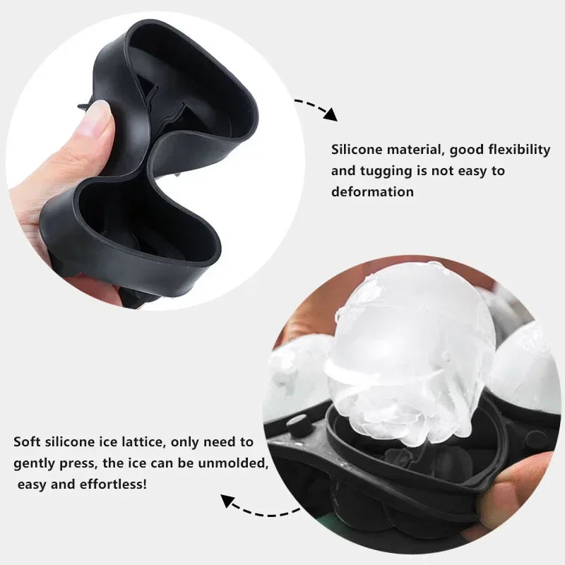Viral Vault™ Silicone 3D Flexible Ice Trays