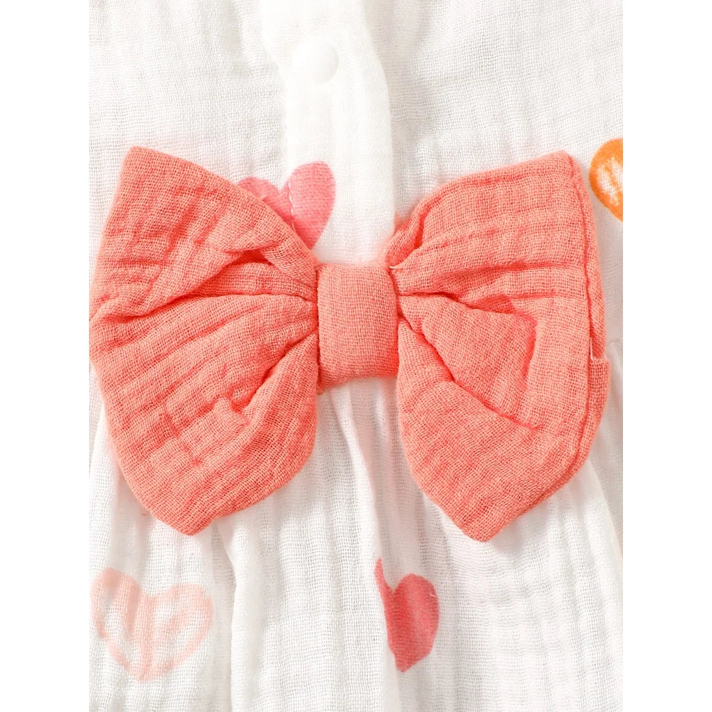 Viral Vault™ 2PCS Dress Clothes Set Newborn Baby Girl