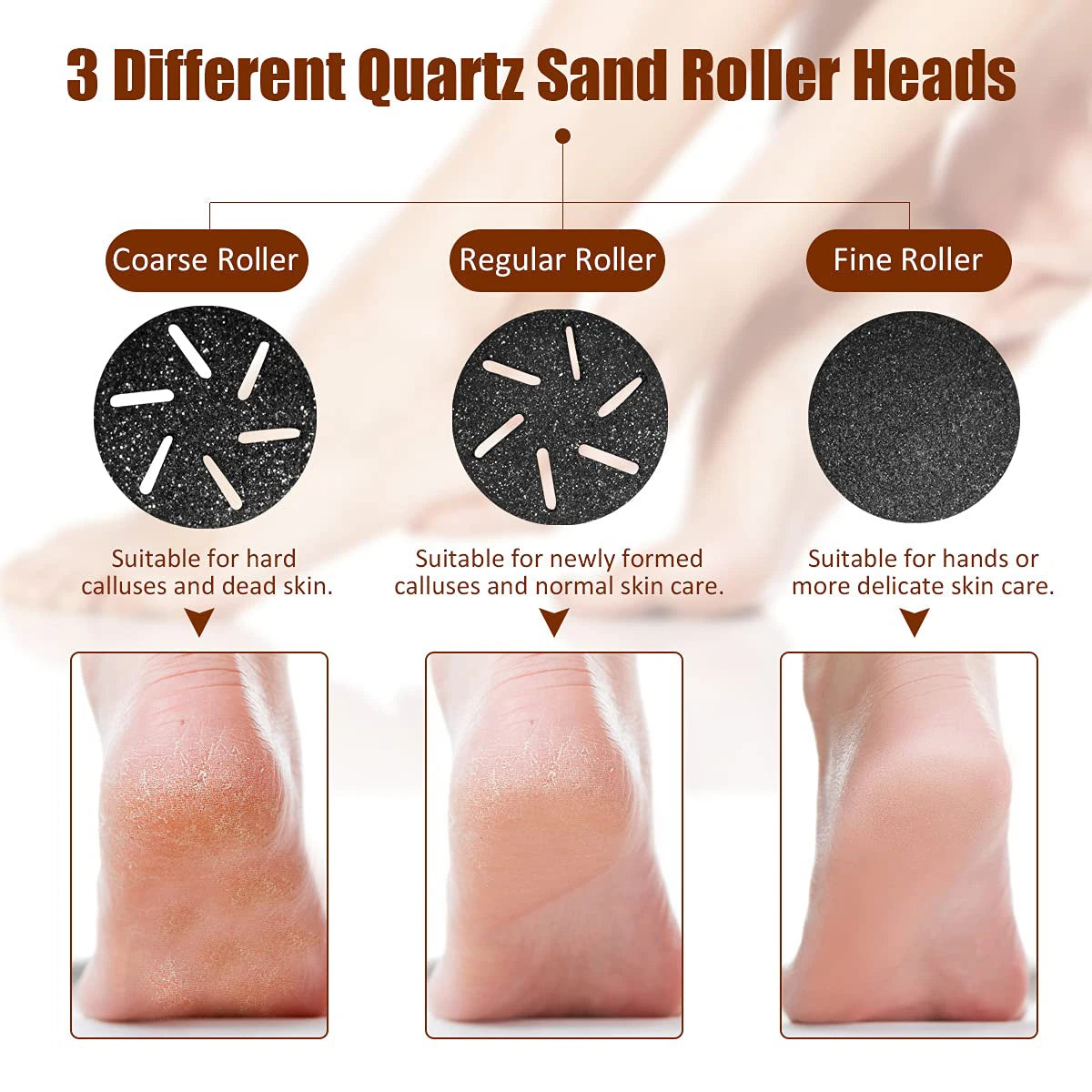 Viral Vault™  Electric  Dead Skin Care Tools