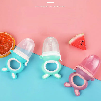 Viral Vault™  Baby Silicone Baby Fruit Feeder