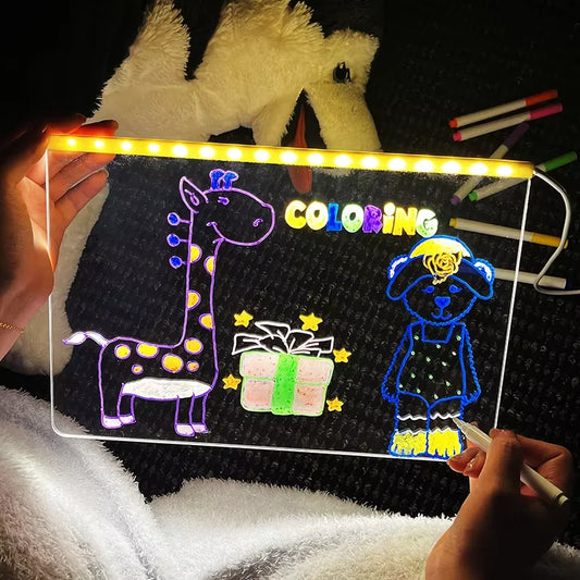 Viral Vault™ Magic Light Board Transparent