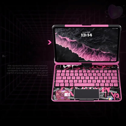 Viral Vault™ Backlit Keyboard for iPad 11th Generation 2025