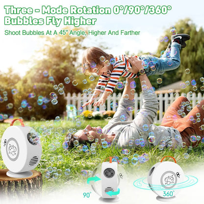 Viral Vault™ 360° Portable Electric Bubble Machine