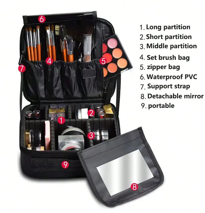 Viral Vault™  Professional Makeup Case