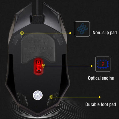 Viral Vault™ Sports LED Luminous Backlit  Mouse