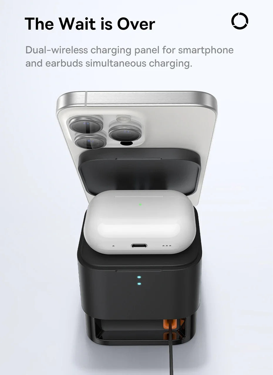 Viral Vault™ Baseus 25W 2 in 1 Magnetic Wireless Charger