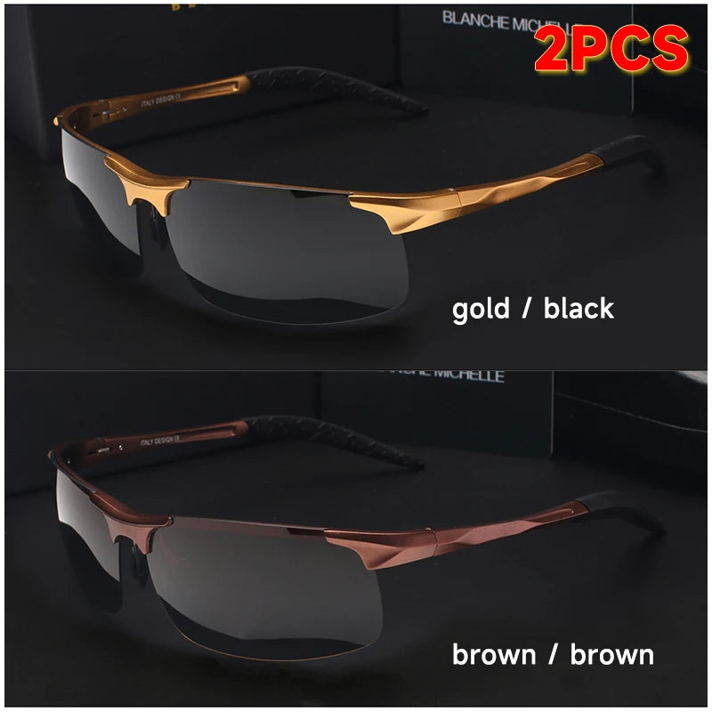 Viral Vault™ Ultra-Light Aluminum Magnesium Sport Sunglasses
