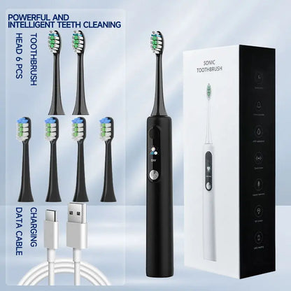 Viral Vault™ Intelligent Magnetic Suspension Ultrasonic Electric Toothbrush