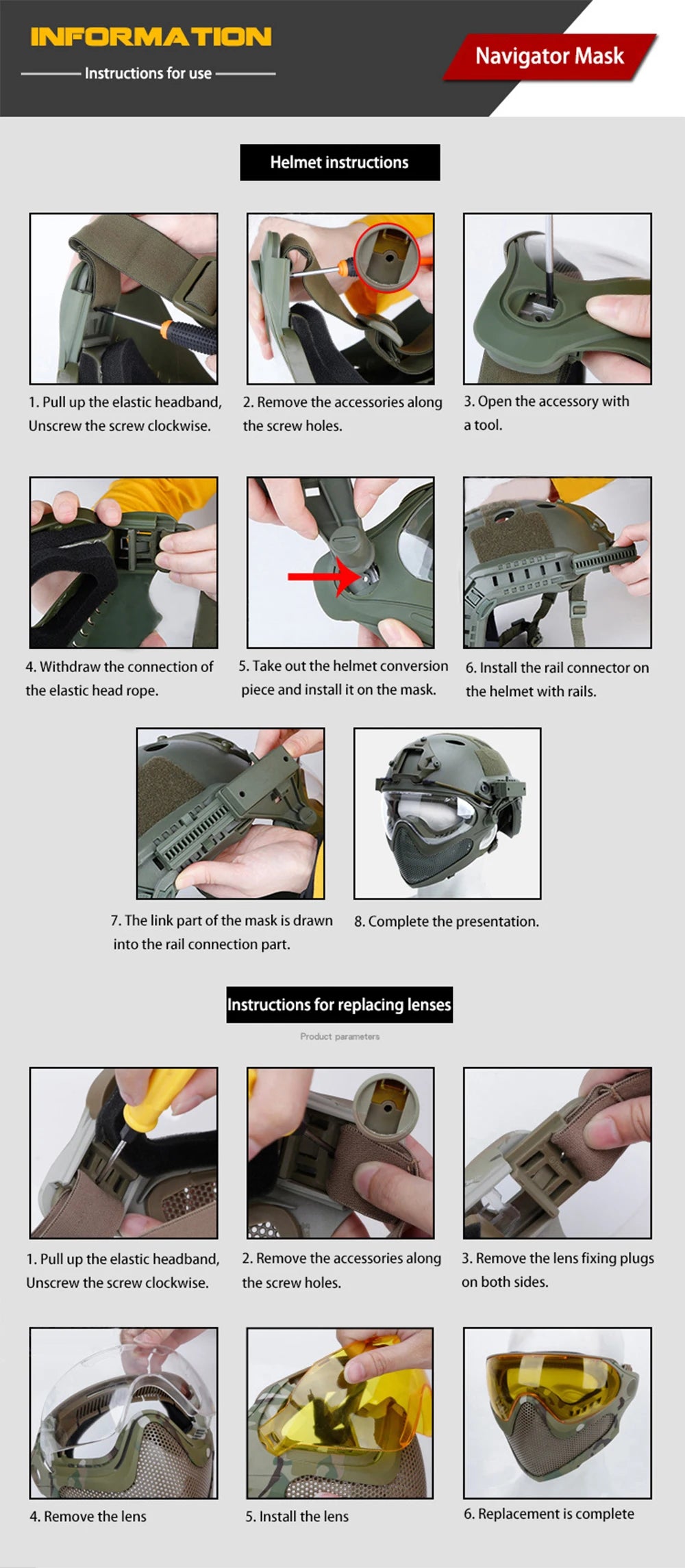 Viral Vault™ Tactical Full Face Mask
