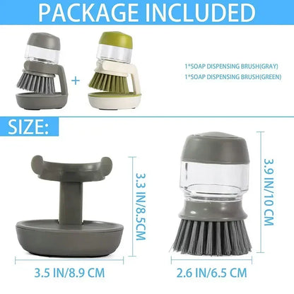 Viral Vault™ Dishwashing Brush Soap Dispenser