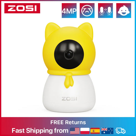 Viral Vault™  ZOSI 4MP Smart Baby Monitor
