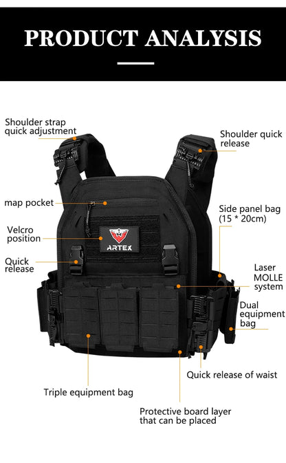 Viral Vault™ Tactico Vest With Quick Release