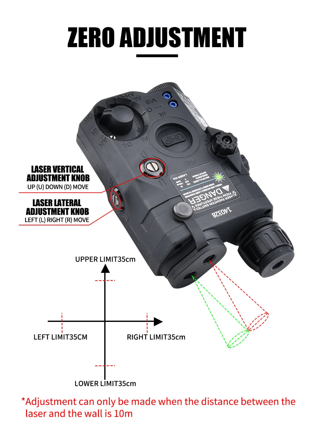 Viral Vault™ Tactical Gear WADSN hunting LR Pointer