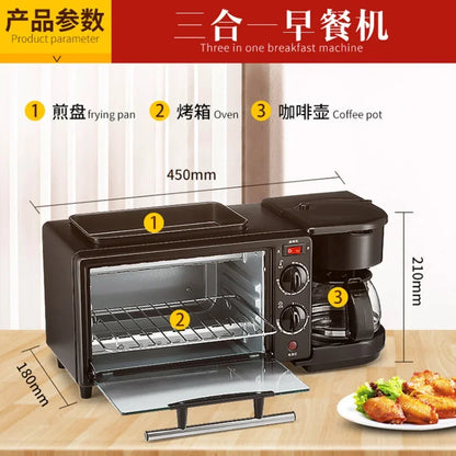 Viral Vault™ 3 In1 Multifunction Breakfast Machine