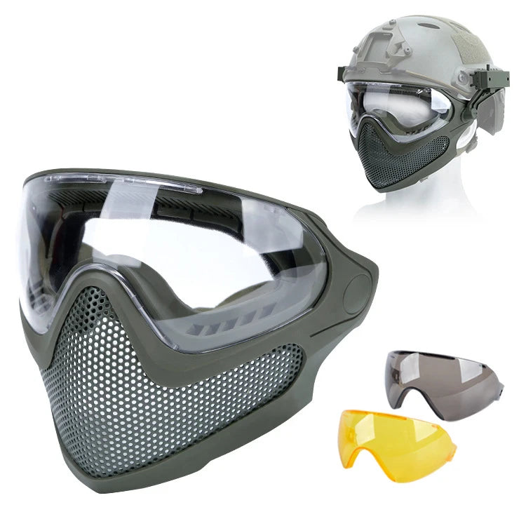 Viral Vault™ Tactical Full Face Mask