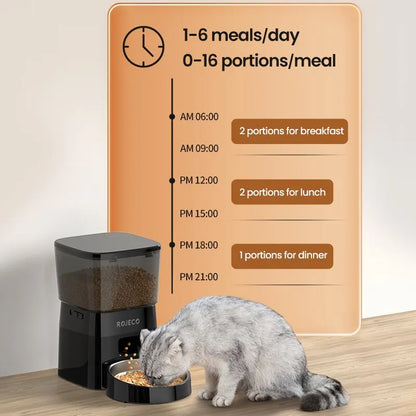 Viral Vault™ Automatic Cat Food Dispenser
