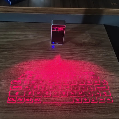 Viral Vault™ Virtual Laser Keyboard Bluetooth Wireless Touch Projector