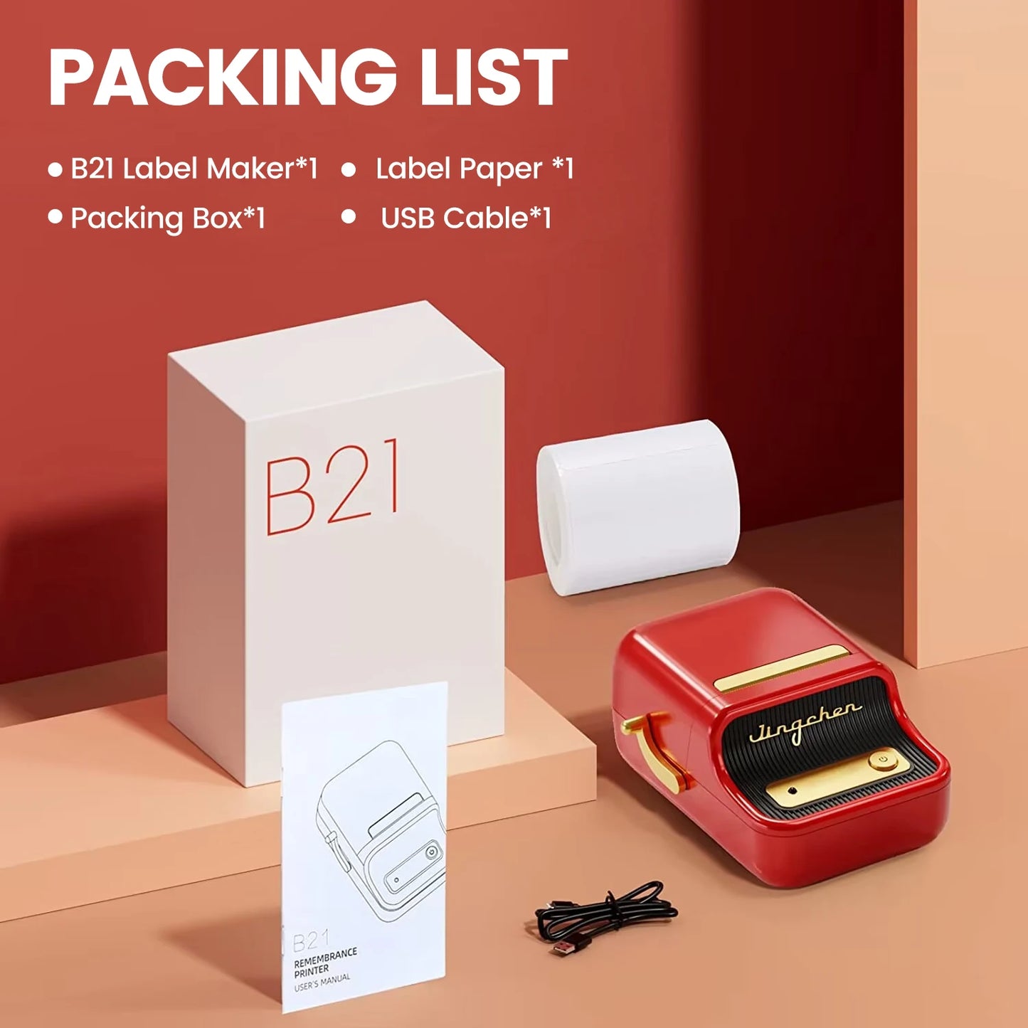 Viral Vault™ Wireless Thermal Label Printer
