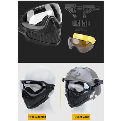 Viral Vault™ Tactical Full Face Mask