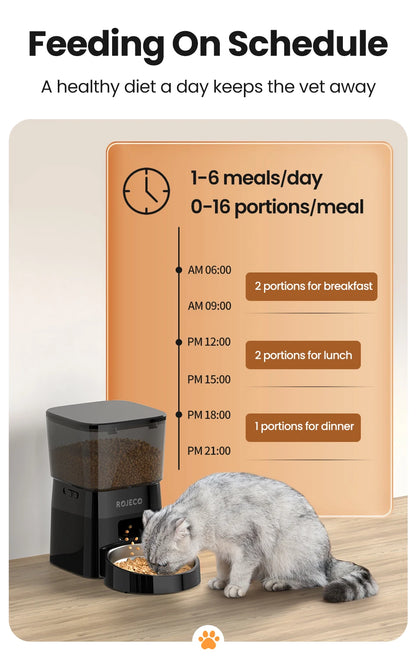 Viral Vault™ Automatic Cat Food Dispenser
