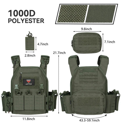 Viral Vault™ Tactico Vest With Quick Release