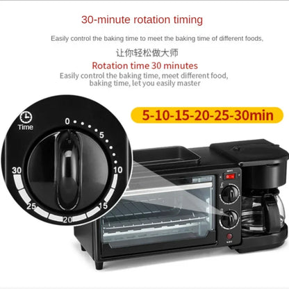 Viral Vault™ 3 In1 Multifunction Breakfast Machine