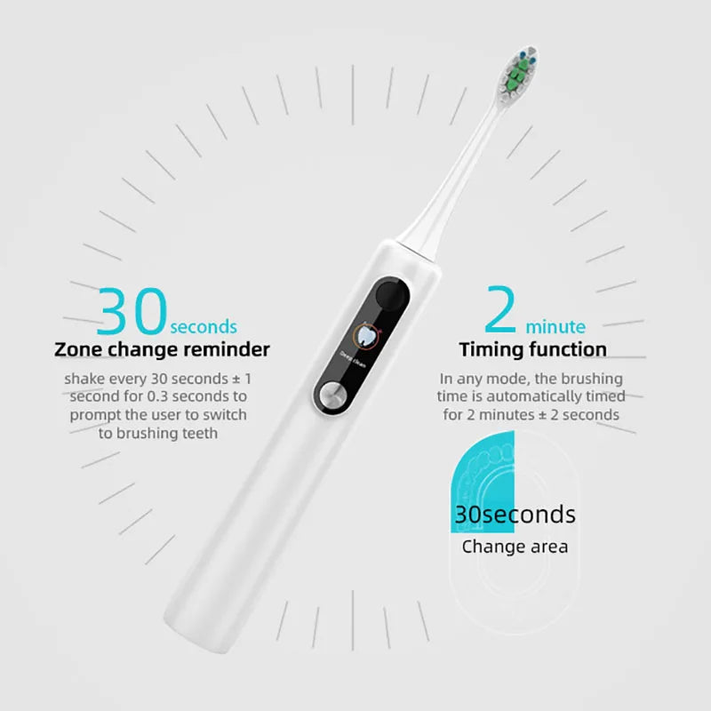 Viral Vault™ Intelligent Magnetic Suspension Ultrasonic Electric Toothbrush