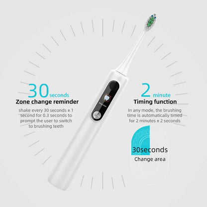 Viral Vault™ Intelligent Magnetic Suspension Ultrasonic Electric Toothbrush