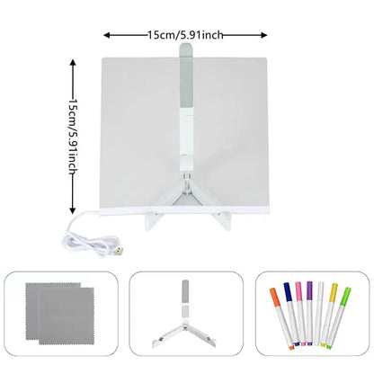 Viral Vault™ Magic Light Board Transparent