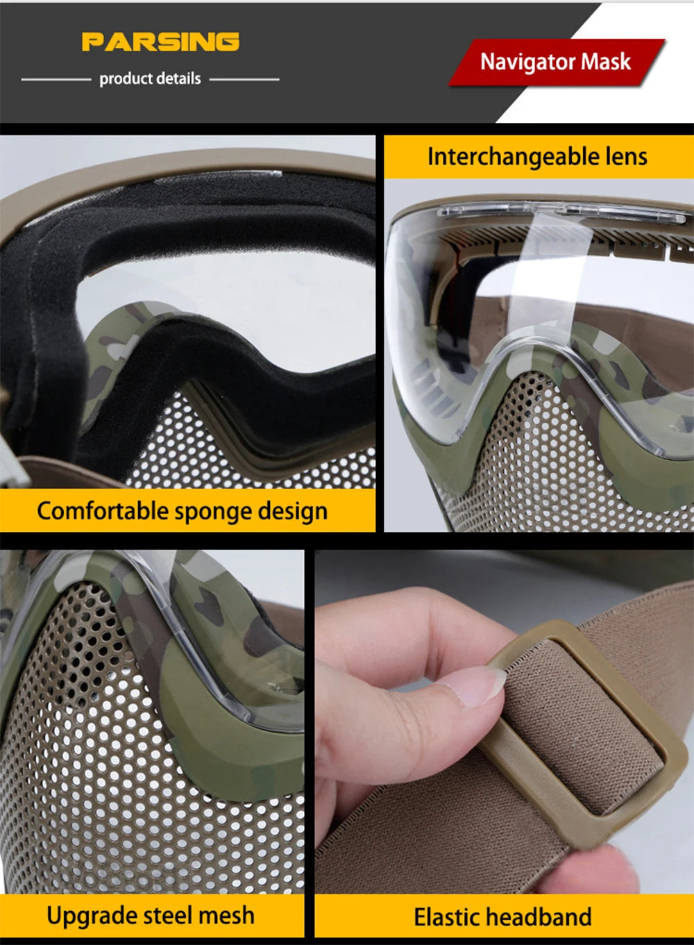 Viral Vault™ Tactical Full Face Mask