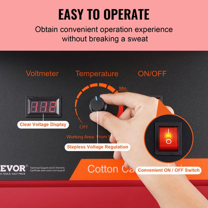 Viral Vault™ Electric Cotton Candy Machine