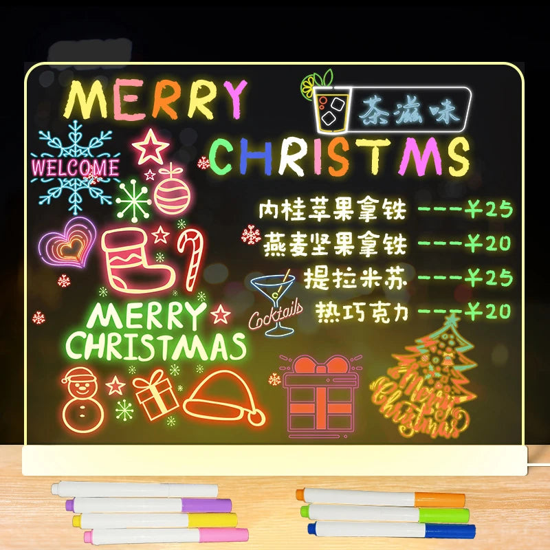 Viral Vault™ Magic Light Board Transparent