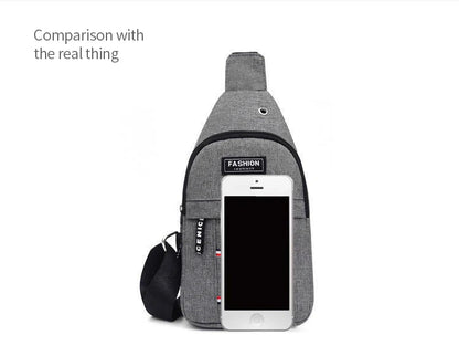 Viral Vault™ Men's Waterproof Large Capacity Fanny Pack