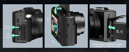 Viral Vault™ 4K Digital Camera
