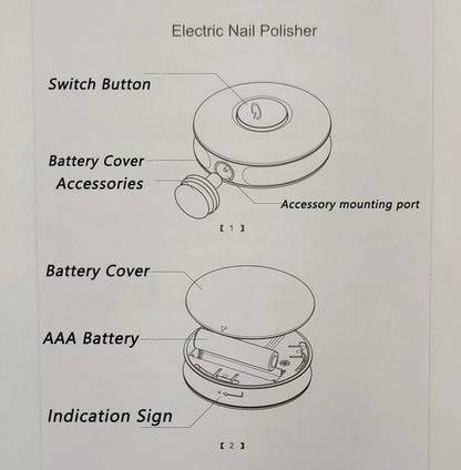 Viral Vault™ Baby Electric Nail Trimmer