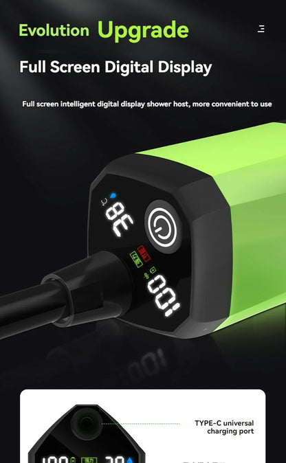 Viral Vault™  Outdoor Wireless Electric Shower