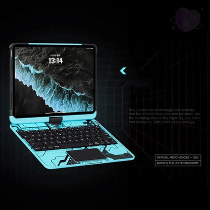 Viral Vault™ Backlit Keyboard for iPad 11th Generation 2025