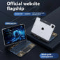 Viral Vault™ Clear Rotating iPad Keyboard Case